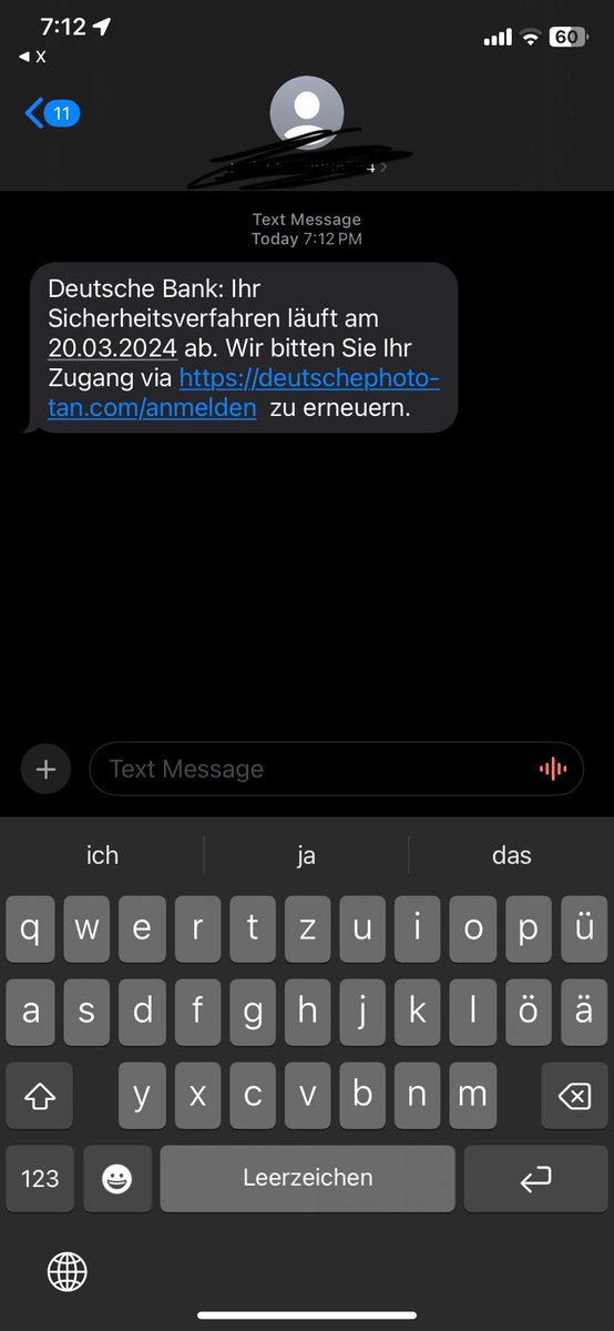 ich bin bei sparkasse hä