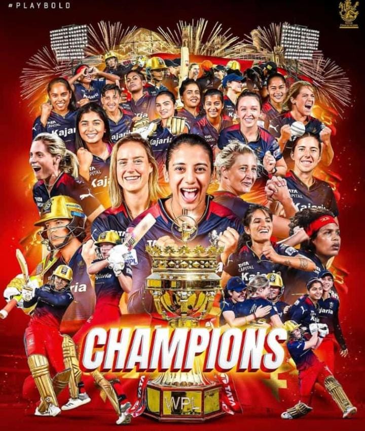 di_sarathi's tweet photo. Finally inner peace ☮️😍🎉
.
.
.
.
.
#wplt20 #wpl #nammarcb #sheisbold #shreyankapatil_31  #rcb #royalchallengersbangalore #royalchallengersbangalore #rcbforever #viratkohli #viralreels #nammachinnaswamy💛❤️ #nammabengaluru #aaaarrrrcccccbbbb #cute #cricket #escn #trendingreels https://t.co/VPKRIfmGnK