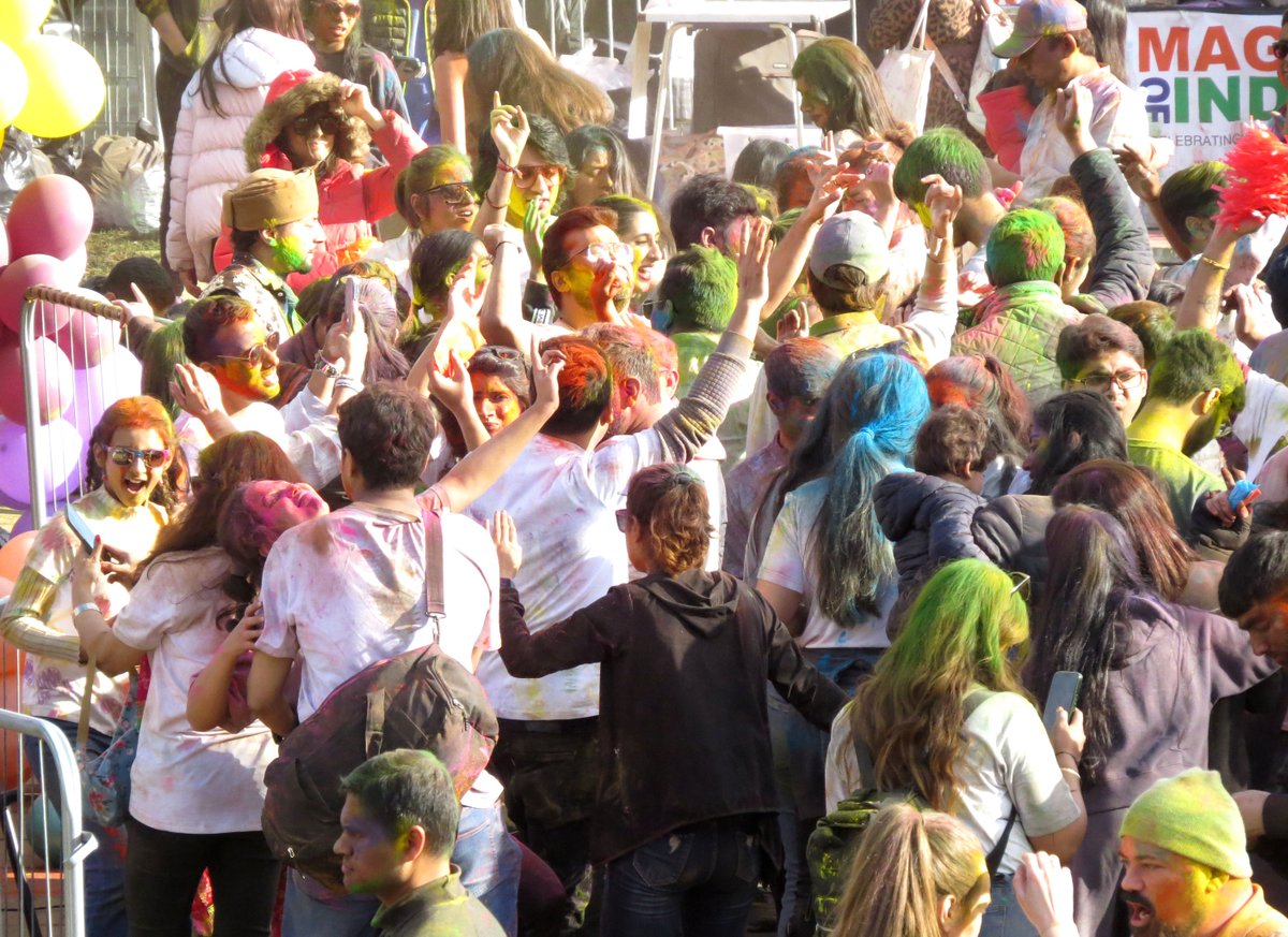 RobbsKurt's tweet photo. #magicofindia #Holi2024 #swisscottage have fun plenty of colour https://t.co/nJXxJ2vKUa