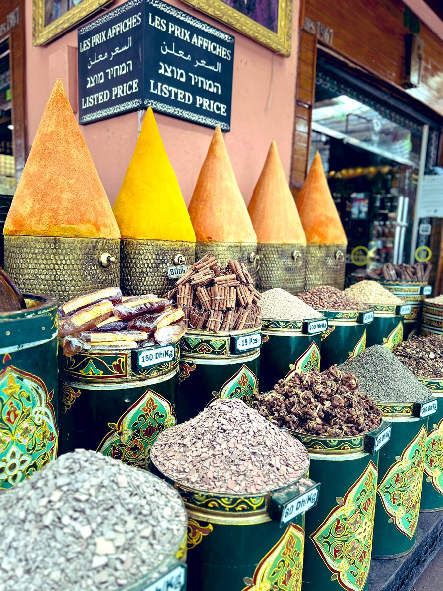 CellardEleonore's tweet photo. Scents and colours of the spices of Marrakesh ❤️ https://t.co/MAV1QI2OZQ