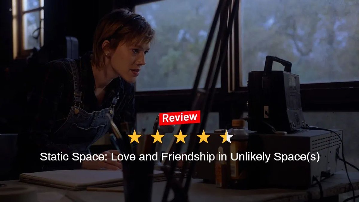 #ShortFilmReview: Static Space: A match made in outer space. : ism.ag/avwe8

@windycitycamera @windycitycamera <a href="/Maginator88/">Maggie O</a> <a href="/catmolera/">catmolera on bsky 👋🏼</a> <a href="/ali_weiss/">Ali</a> <a href="/connorgcook/">Connor Cook</a> @brittkusserow

#ShortFilm #Review #IndieFilmReview #FilmReview #SupportIndieFilm