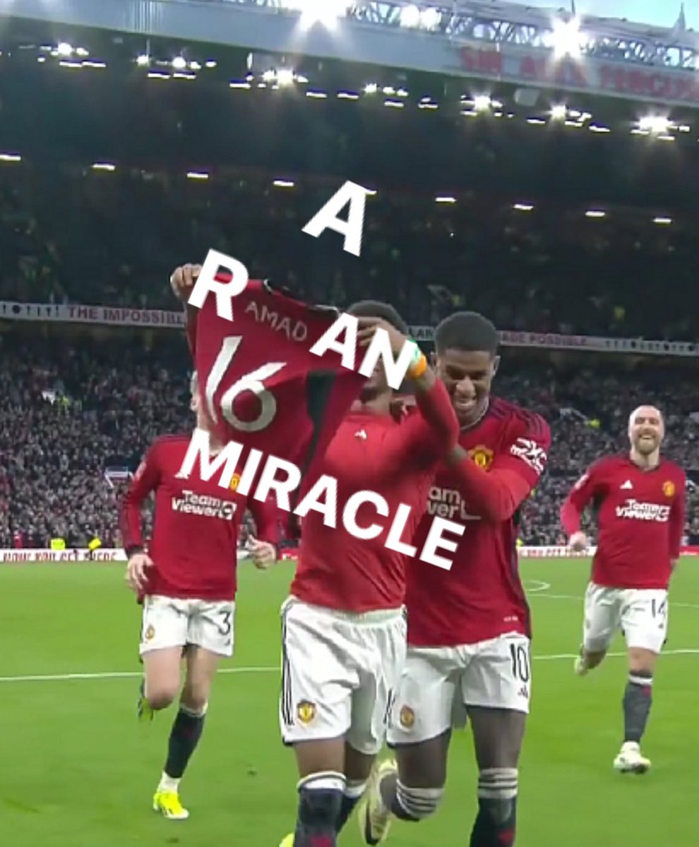 Zaid_Areff's tweet photo. Indeed Amad! @ManUtd 
#EmiratesFACup #MUNLIV https://t.co/FHxiVzp79W