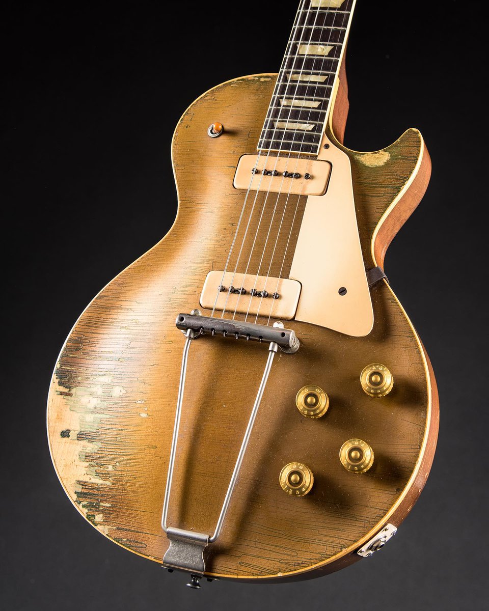 1952 Gibson Les Paul Goldtop #guitar #Gibson #GibSunday