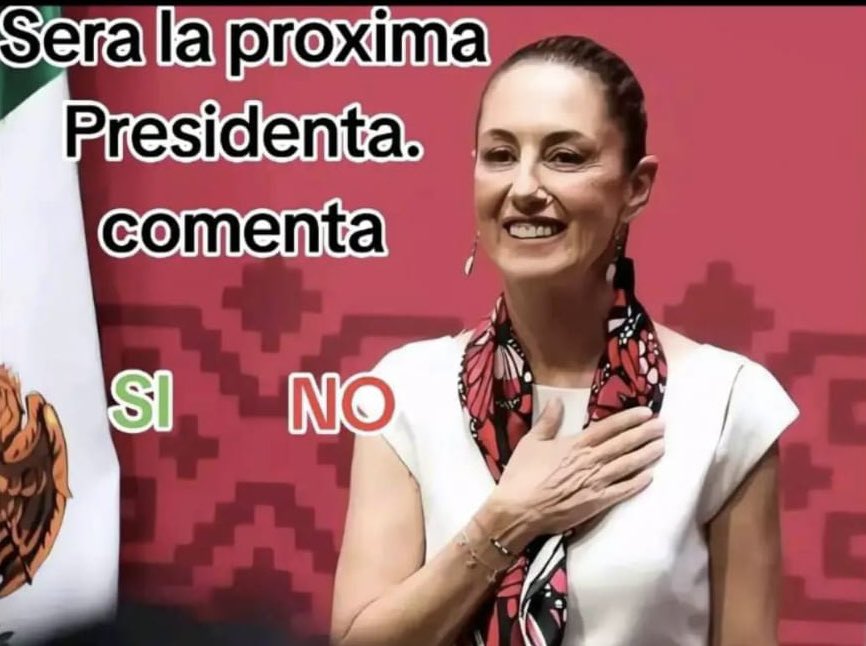 Yo absolutamente NO ! 🙅‍♀️

Alguien cree que esta calca #NarcoCandidataClaudia19 va a ser presidenta? 🤪

Ni la misma <a href="/Claudiashein/">Claudia Sheinbaum Pardo</a> lo cree 😝🤣🤣🤣

Si - Rt 

NO - like ♥️

Voten 👇🙋‍♀️