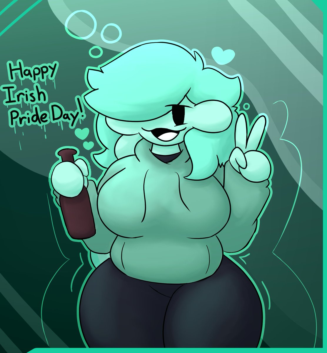 HoneyICakes's tweet photo. Happy Irish Pride Day :3 https://t.co/khWqGkNq3u