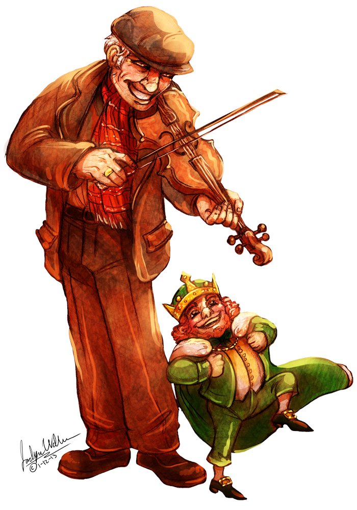 tang_misty's tweet photo. Darby O'Gill and King Brian, as played by Albert Sharpe and Jimmy O'Dea.
(Old art, circa 2013!)
#darbyogill #darbyogillandthelittlepoeple #stpat https://t.co/bqjp1K6CTE
