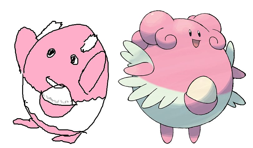 thebvrsquad's tweet photo. Someone made me draw Blissey from memory 🤣 @Whacko2TV opinion? https://t.co/fXqmj0oJhs