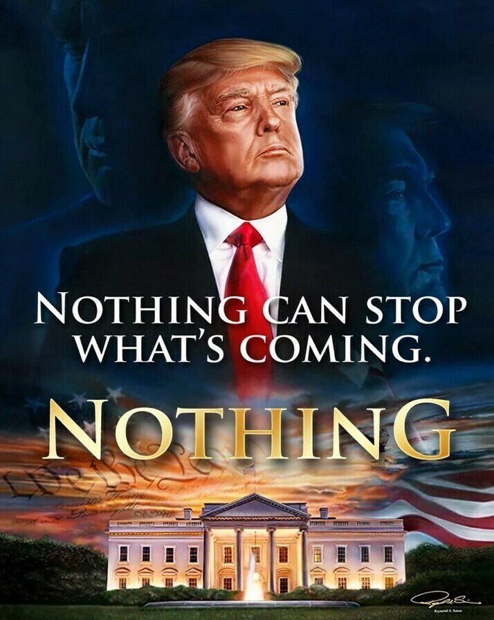 JacSarobahs's tweet image. IT’S BEEN A LONG ROAD, WITH MANY TWISTS & TURNS AND NOW PATRIOTS ARE READY FOR WHAT COMES NEXT @JacSarobahs
Remember the promise @realDonaldTrump has made:
#TheBestIsYetToCome
We are in the hands of God.
#ItsGonnaBeBiblical
Have faith, and #TrustThePlan