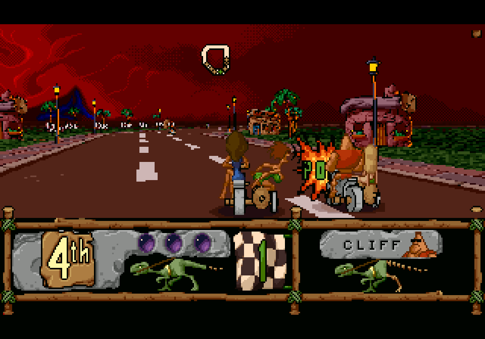 BuscandoElWarp's tweet image. El juego del día: #BCRacers (#Sega32x)
Creador: #EASports 1994
En la prehistoria también competían para saber quién era el mejor, y ¿qué tal que sea con una carrera?, un multimillonario de Chuck Rock ha organizado una carrera de bicicletas, el ganador recibirá la Boulderdash Bike