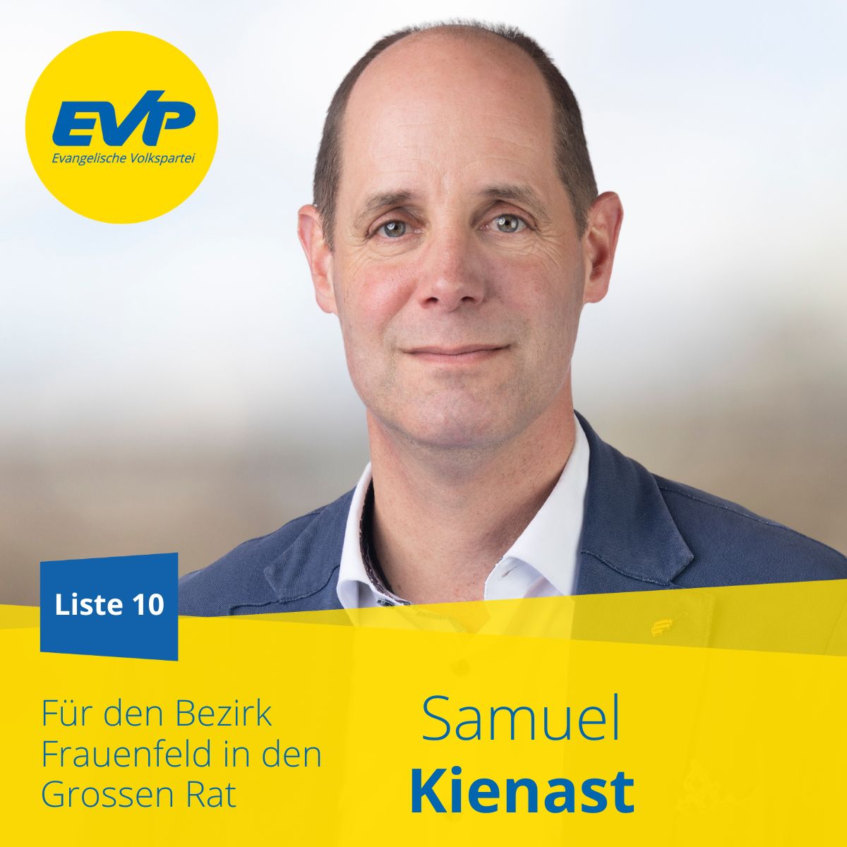 Samuel Kienast

Am 7. April 2024 für den Bezirk Frauenfeld in den Grossen Rat

evp-frauenfeld.ch/wahlen/grossra…

#thurgau #kantonsrat #grosserrat #krtg24 #grtg24 #wahlen2024 #grossratswahlen24 #evp #wahltg24 #grosserrattg #jedestimmezählt #frauenfeld