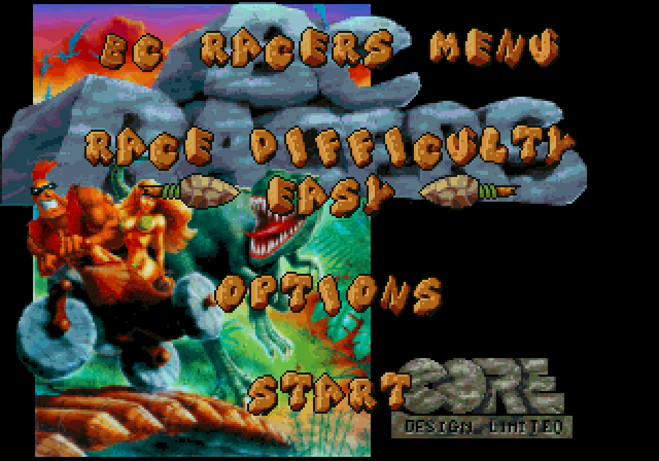 BuscandoElWarp's tweet image. El juego del día: #BCRacers (#Sega32x)
Creador: #EASports 1994
En la prehistoria también competían para saber quién era el mejor, y ¿qué tal que sea con una carrera?, un multimillonario de Chuck Rock ha organizado una carrera de bicicletas, el ganador recibirá la Boulderdash Bike