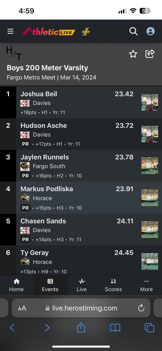 jayrunn4's tweet image. Thank you @NDSUathletics for hosting and allowing us to go out and run! 23.78 in the 200m indoor (with no blocks). Sub 23 come outdoor season