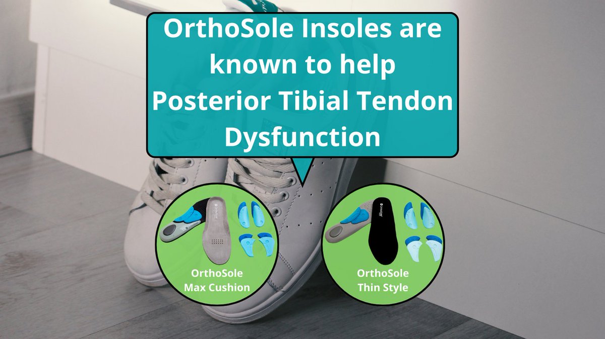 Our insoles can be used to help treat and manage the symptoms of Posterior Tibial Tendon Dysfunction. orthosole.com/insoles-by-con… #PosteriorTibialTendonDysfunction #PTTD #insoleswetrust #Loveyourfeet #insolesepatu #PlantarFasciitis #FootPain #Unique #Uniqueinsoles