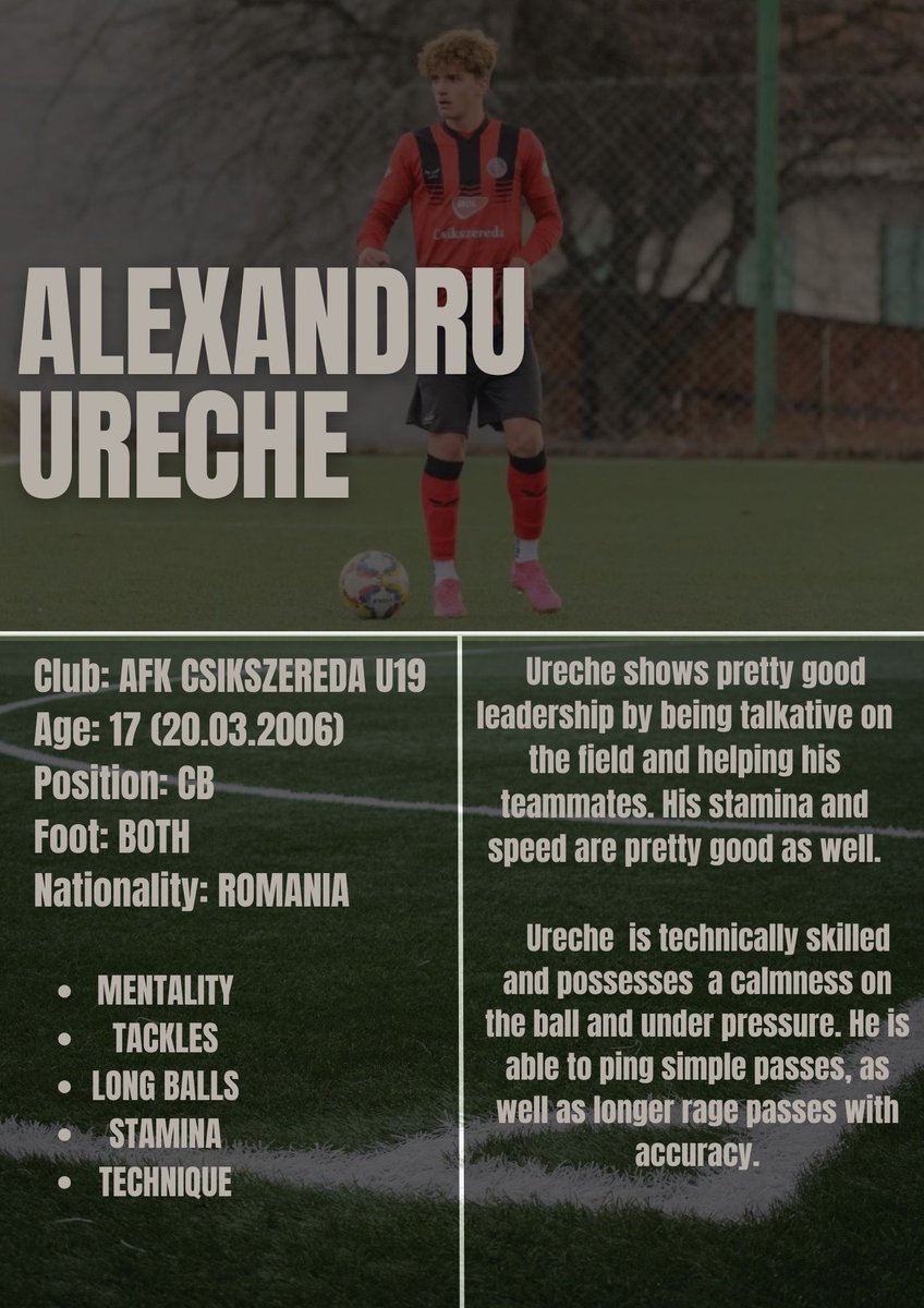 #alexandru_ureche #scouting #fkcsikszereda