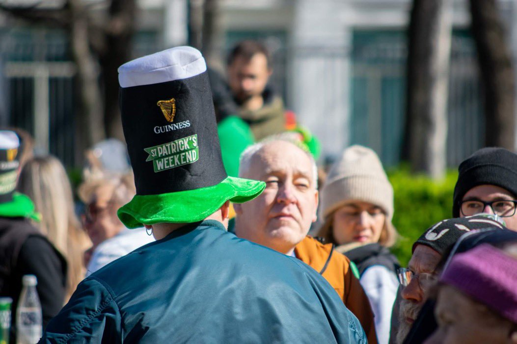 A bit of Ireland in Budapest on this Sunday! Happy #StPatricksDay 🇮🇪☘️
