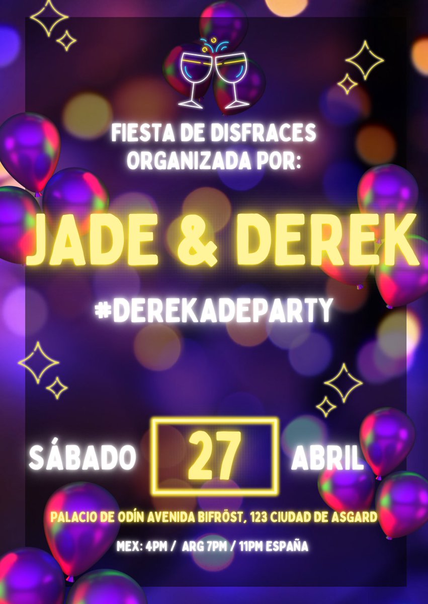 ᅠᅠ
             
ᅠᅠ
             
ᅠᅠ

𝓙ade  y  𝓓erek  te invitan  a  festejar  el inicio  de la  primavera  en  Asgard. 

   𓂃໋ 𝐇𝐄𝐋𝐋𝐎 𝐒𝐏𝐑𝐈𝐍𝐆 𝑩͟𝑹͟𝑬͟𝑨͟𝑲. !

ᅠᅠ
             
ᅠᅠ
             
ᅠᅠ