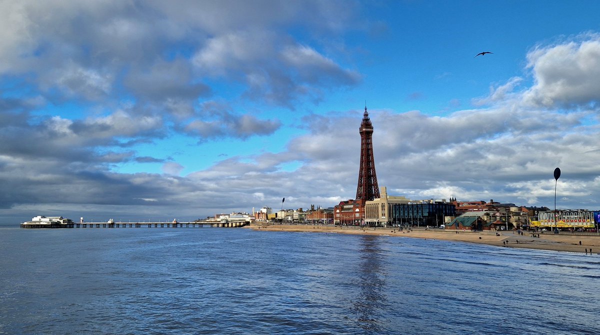 Today in #Blackpool #Landscape #seascape #Photography #LandscapePhotography #SeascapePhotography