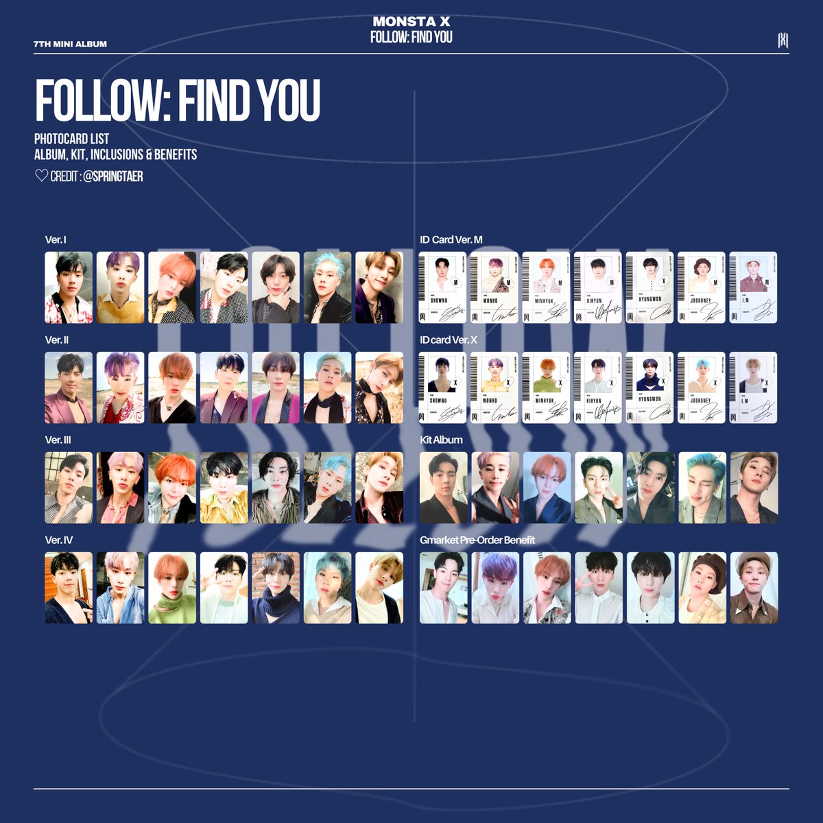 MONSTA X 人気歌謡 MC サノク ポストカード MONSTA X サノク トレカ ユニット ヒョンウォン チャンギュン