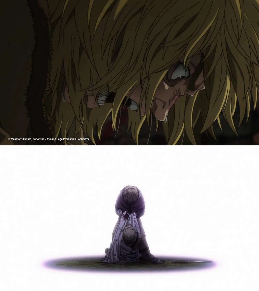 Inku_fr's tweet photo. "Dans le futur, après ma mort, comment comptes-tu vivre ta vie, Thorfinn ?" https://t.co/up66ECvUsi