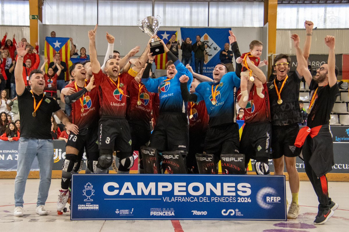 Ajuntament d’Alpicat (@ajalpicat) on Twitter photo 👏👏👏 Enhorabona al <a href="/HCAlpicat/">HC Lleidanet Alpicat</a> per aquest enorme títol de campió 🏆 a la Copa SAR Princesa masculina.
🔝 Fent història per a l'esport alpicatí! 👏👏👏 Enhorabona al <a href="/HCAlpicat/">HC Lleidanet Alpicat</a> per aquest enorme títol de campió 🏆 a la Copa SAR Princesa masculina.
🔝 Fent història per a l'esport alpicatí!