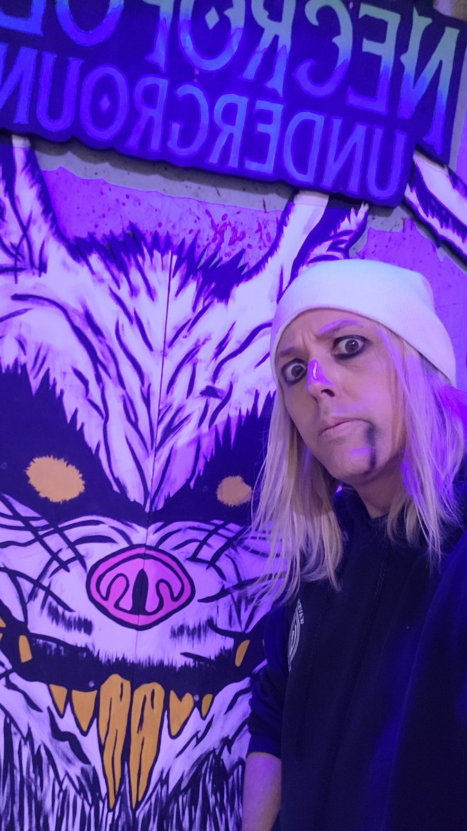 GG_grotesque's tweet photo. Old #goth #ghoul just living his best #unlife. I hope all you creatures out there are having g just as cursed of a day as me! Will see you all tonight for frights. https://t.co/4V8fLojog6