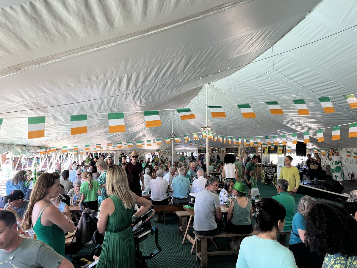 IrlEmbPretoria's tweet photo. What a way to round off an incredible St Patrick’s Week! 

An incredible event held by ISSA Cape Town today, with over 600 in attendance!

A massive well done to Clare Nel and her team on a wonderful day’s entertainment.

Also a pleasure to meet football legend Pat Jennings ☘️ https://t.co/pcEMhOww0T