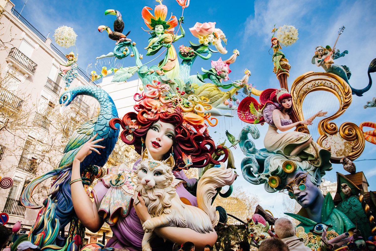 ValenciaSpanje's tweet photo. Fallas van Valencia 2024. Het is tijd om ze te beleven! 🔥 Tot 19 maart!

#Fallas24 #FallesUnesco 
#Valenciavibes https://t.co/cFmHjwdUfO