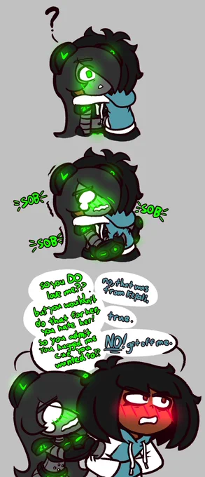 felt like reposting ai-con art today of all days, no idea why but whatever teehee 