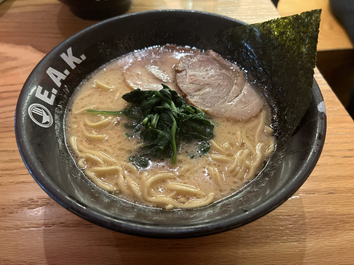 dsk8417's tweet photo. ご馳走様でした！
#Ramen #ラーメン #EAK #家系ラーメン #NY 🇺🇸 https://t.co/FNxRUaXApy