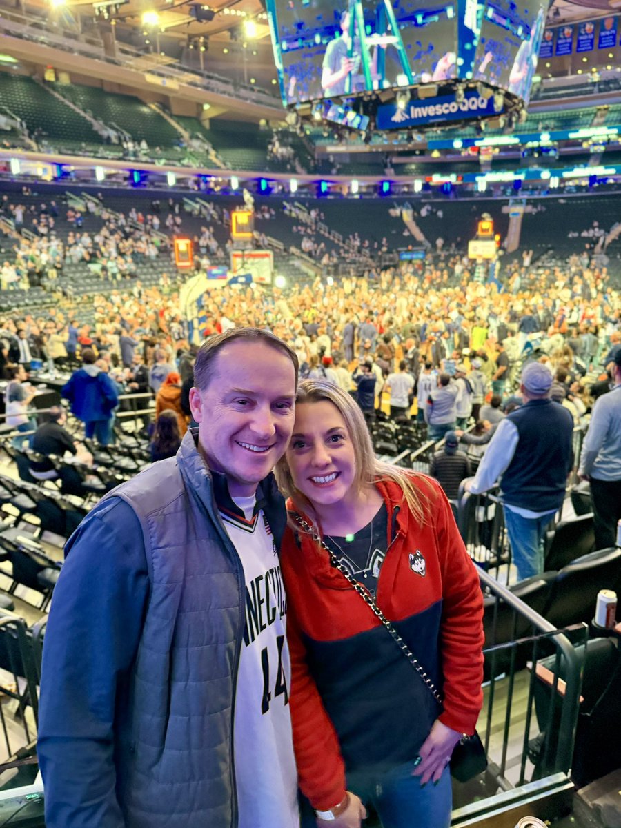 first ever Big East championship game and it didn’t disappoint.  The crowd and environment was epic!!!  #uconn #bigeastchamps