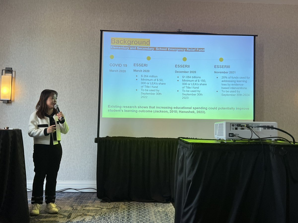 crystal1312161's tweet image. Thrilled to have had the opportunity to present and engage in meaningful discussions on policies aimed at enhancing education for our students. Thank you #aefp and see you next year! 

#EducationMatters #conference #research