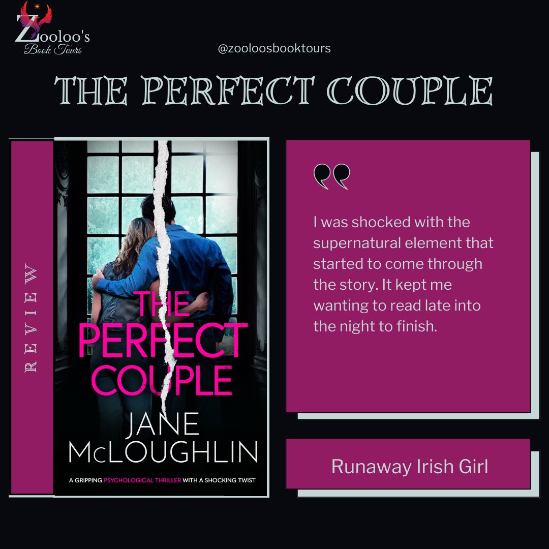 Check out the posts and quotes here! @runawayirishg ⏩ tinyurl.com/5n6j6938 Thank you for taking part in the tour! @JBMcLoughlin @lume_books #ThePerfectCouple #ZooloosBookTours