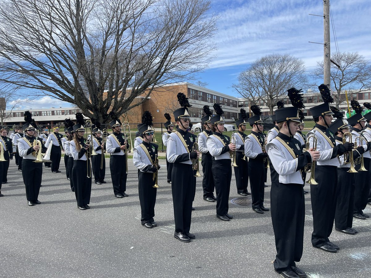 Great day for a parade! Go WHS marching band!