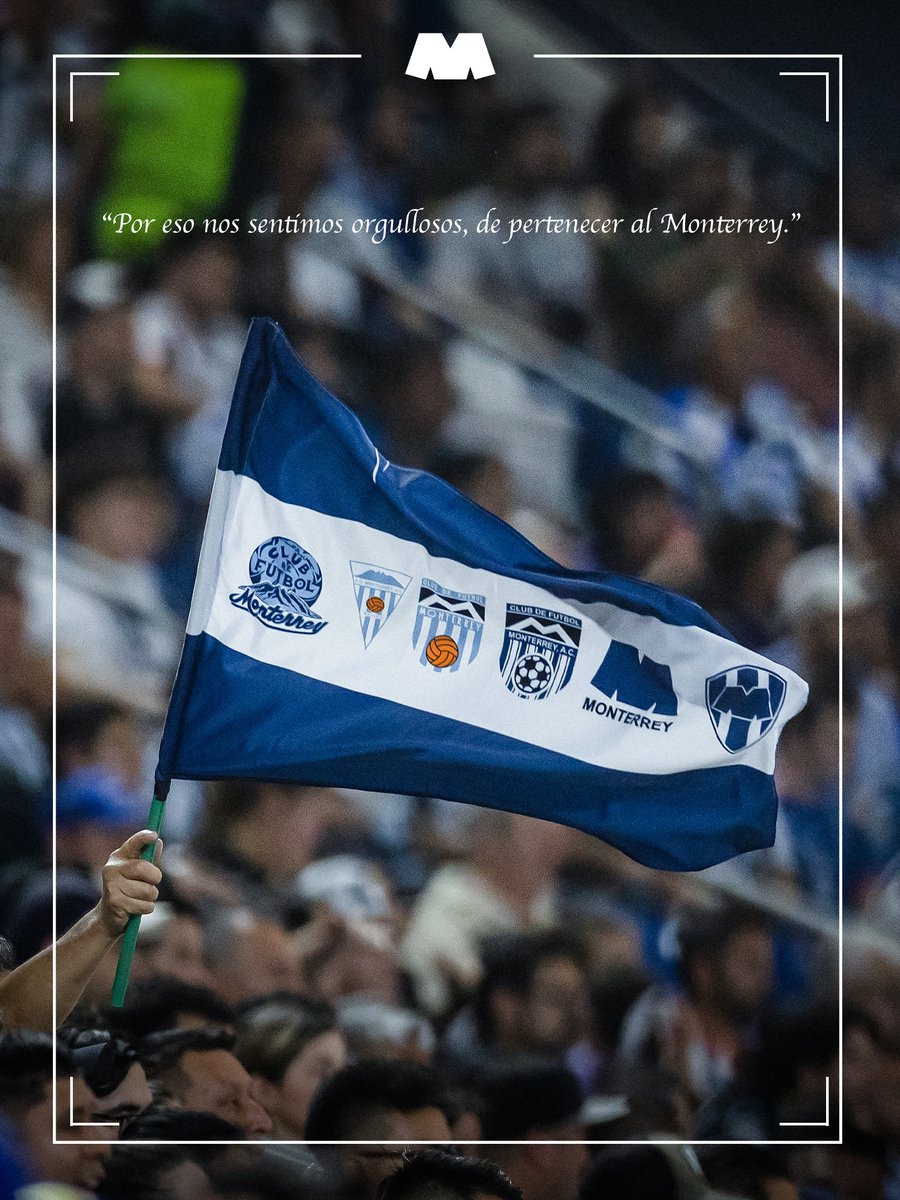 ¡Arriba el Club de Futbol Monterrey!🔵⚪