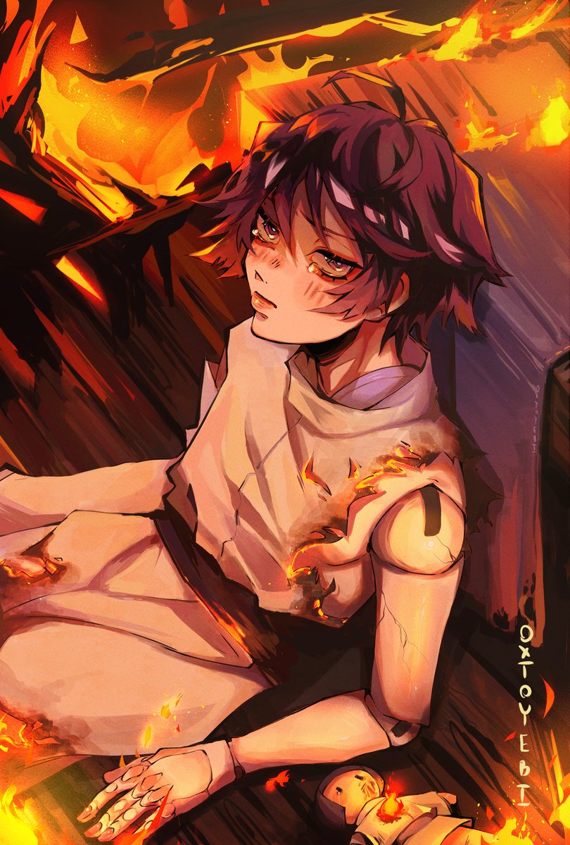 "If only I could have burned in that fire too." 
#scaramouche #genshinimpact #genshin