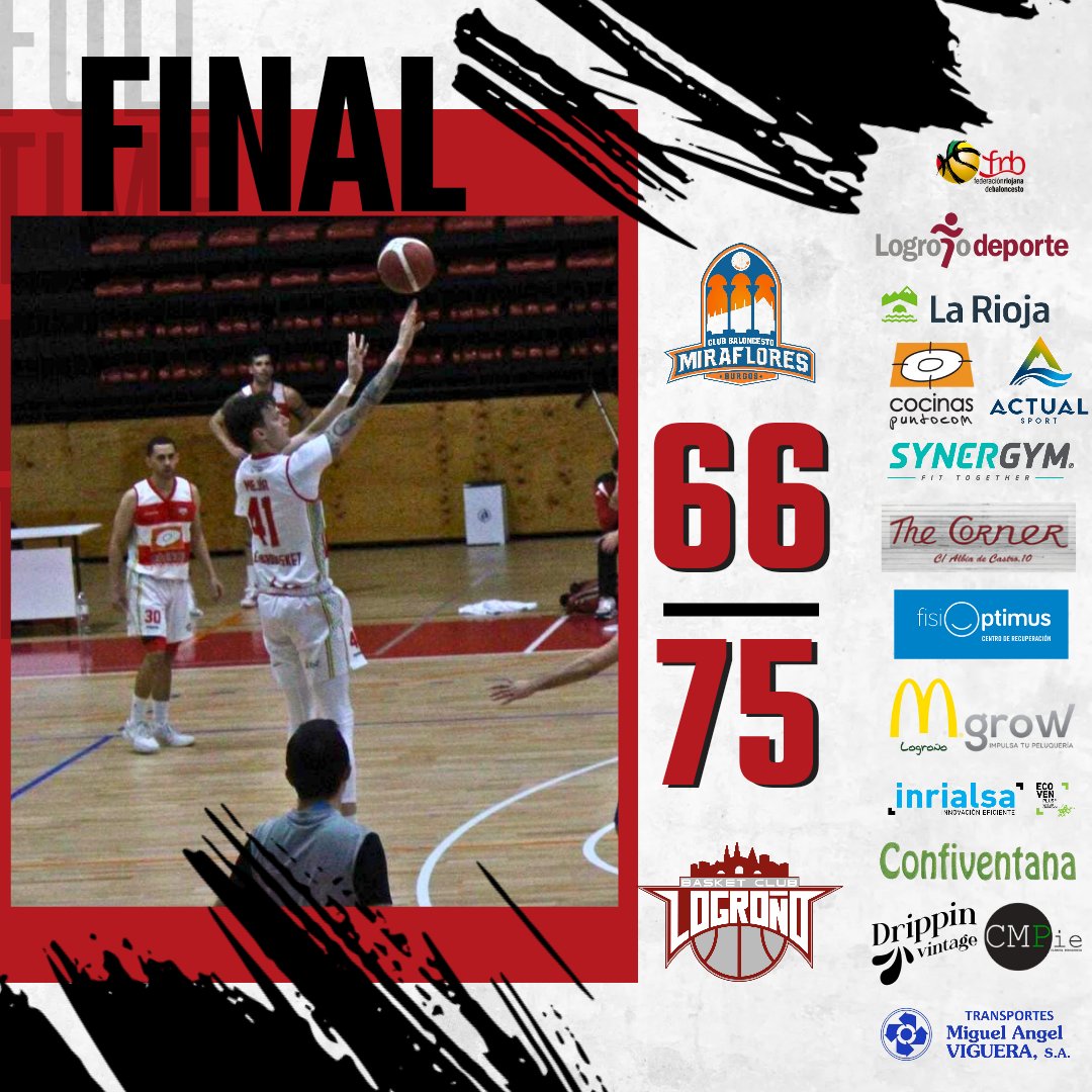 FINAL | Grupo de Santiago 66-75 LBC @cocinascom Tras la jornada de este fin de semana y con la victoria de hoy, los #Blanquirrojos ⚪🔴 se aseguran jugar la post temporada y continúan a una victoria del liderato del grupo. 📊👇🏻 baloncestoenvivo.feb.es/partido/2347235