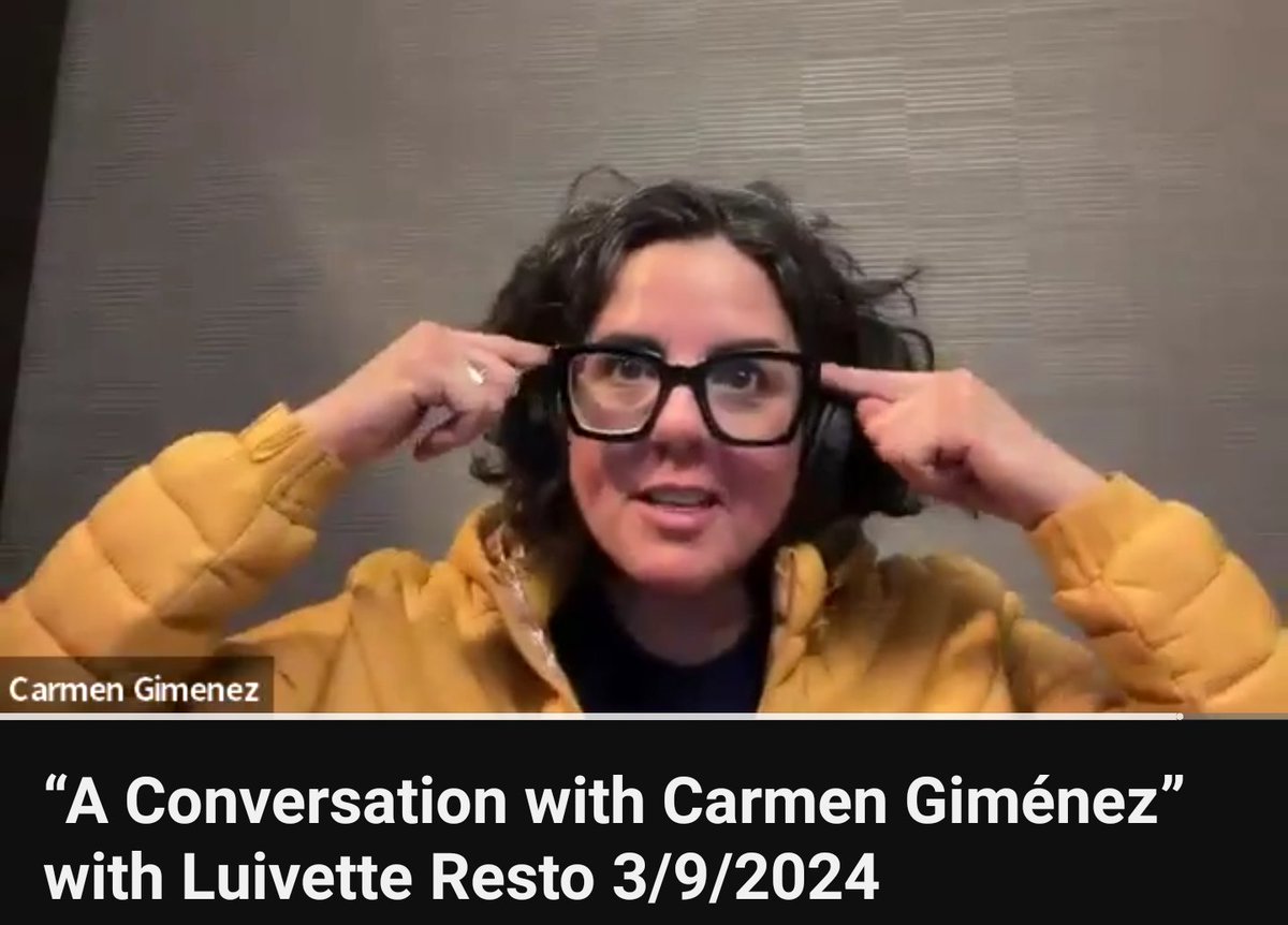 Tell_It_Ashton's tweet image. ICYMI... @WomenWhoSubmit
Interviewed Carmen Giménez, #publisher at @GraywolfPress. Now on YouTube! youtu.be/1ZDF6fsISNI?si…

#womenwriters
#NonbinaryWriters
#womeninpublishing #LatinaWriters #BIPOCwriters
