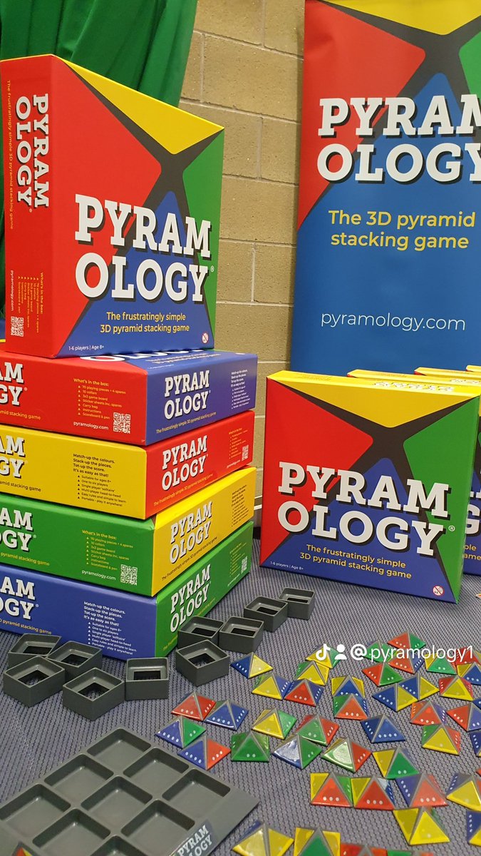 Just want to say a massive thanks to everyone who bought a copy of my game today and everyone's amazing comments.  And a big thanks to Chillcon and everyone who helped make it a great day. Love to all. #Chillcon #Derbyshire #pyramology #boardgames #puzzles