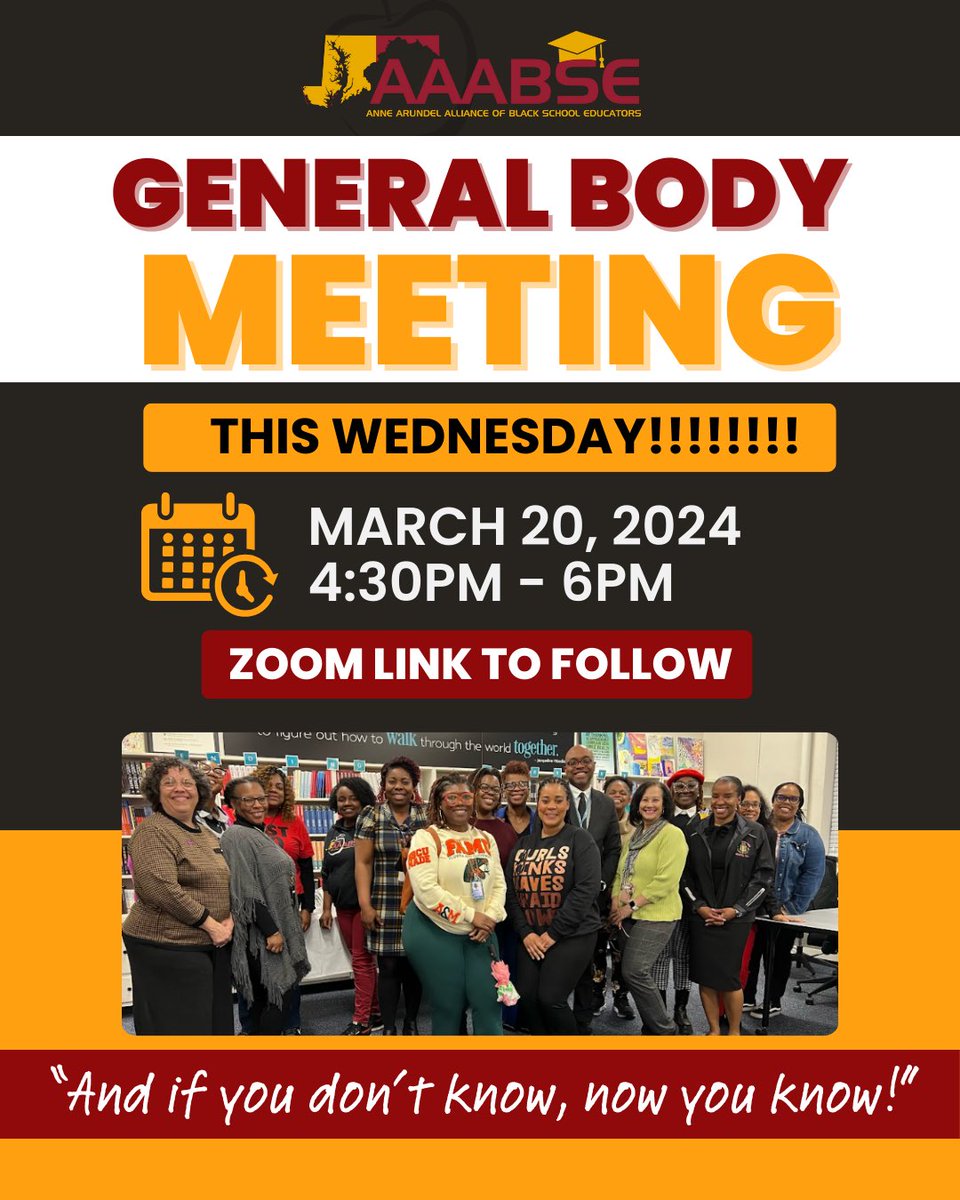 Anne Arundel Alliance of Black School Educators tweet media