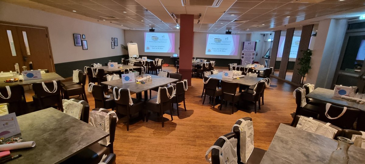 LSafeguarding's tweet photo. The stage is set for the Inaugural Leeder Safeguarding Children's Safeguarding Conference and Networking Event at the Barnsley Metrodome tomorrow.  We are really excited to see you all in the morning in time for breakfast! https://t.co/VMhgCw5XJD