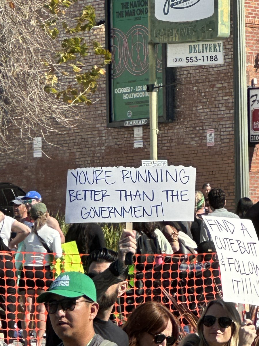 @ the LA Marathon 🤣