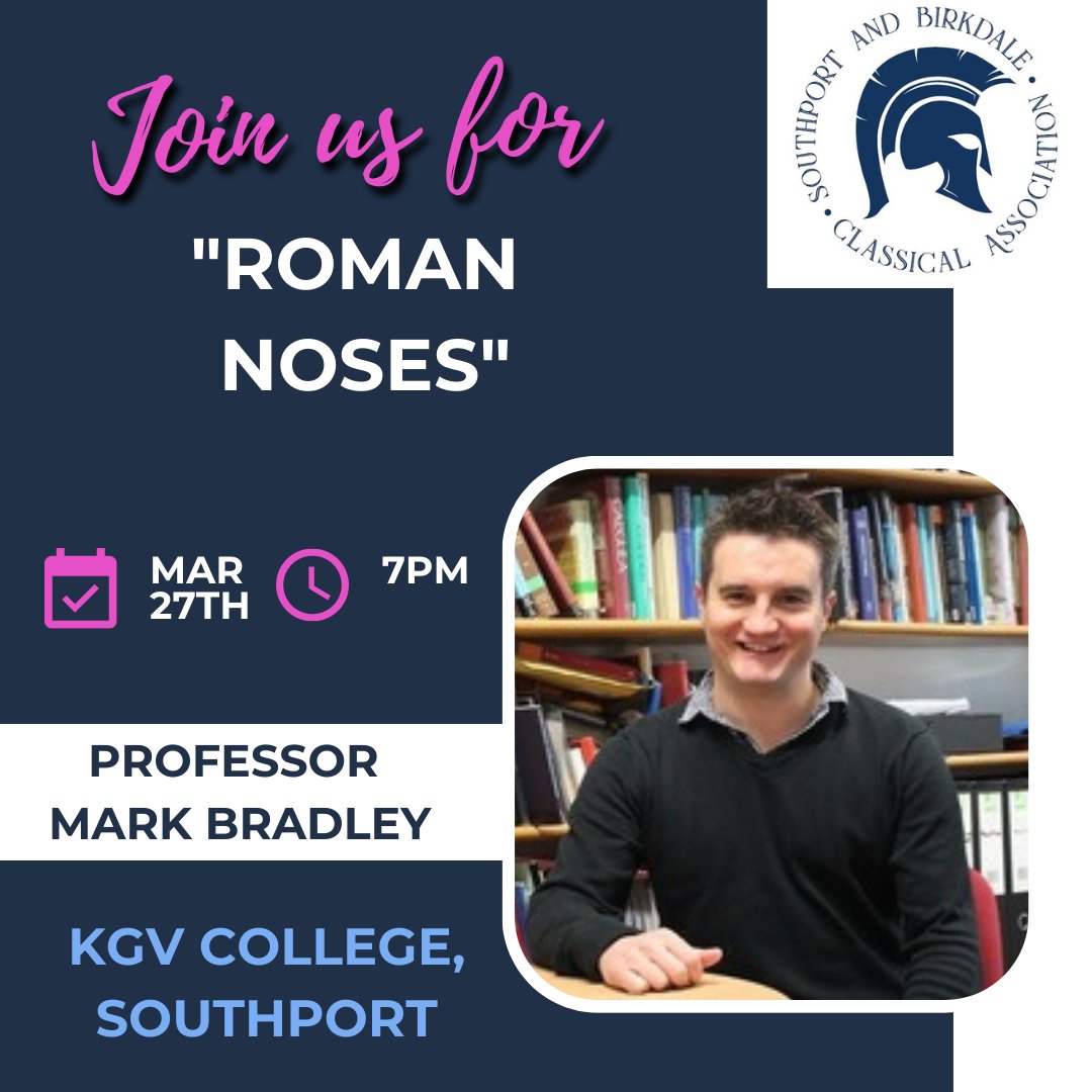Southport and Birkdale Classical Association (@sandbclassics) on Twitter photo Not long now until we are joined by Professor Mark Bradley from the <a href="/UniofNottingham/">Uni of Nottingham #WeAreUoN</a>. For a summary of the lecture, please visit our Instagram and Facebook pages #romans #romanempire #lifelonglearning Not long now until we are joined by Professor Mark Bradley from the <a href="/UniofNottingham/">Uni of Nottingham #WeAreUoN</a>. For a summary of the lecture, please visit our Instagram and Facebook pages #romans #romanempire #lifelonglearning