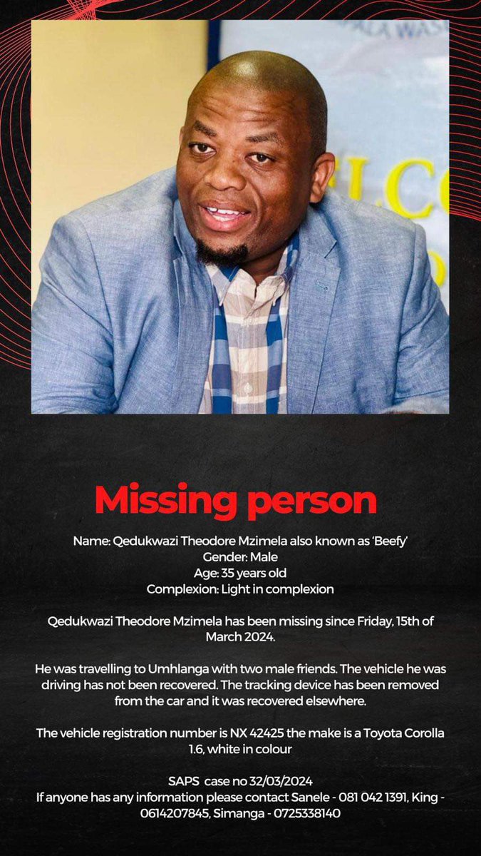 A request from a friend to help his friend. 

Contacts on the poster if you can assist.