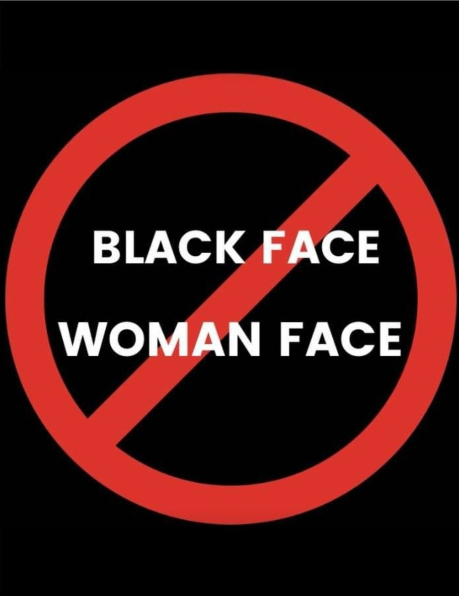 #NoToBlackFace #NoToWomanFace #NoToPantyFace @PantyBliss @MayorofLondon