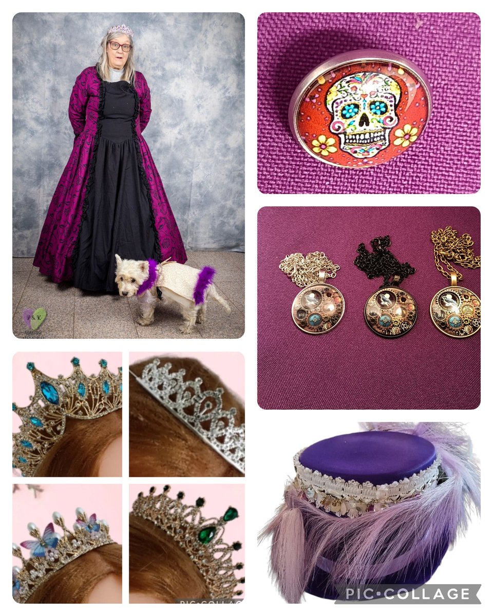 Heirloomstyles's tweet photo. @TheoPaphitis please may I join your #SBS l make steampunk hats, tiaras &amp; jewellery which we sell all over the UK from our motorhome mabel. Fluffy &amp; l love to dress up whilst talking to customers who go on to be friends. We would love to spread the word of steampunk far &amp; wide.🎩 https://t.co/6IshtHuoQP