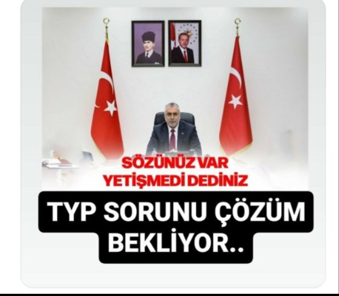 Cumhurbaşkanımız Sayın <a href="/RTErdogan/">Recep Tayyip Erdoğan</a>“Biz, toplum yararına çalışan kişilerin emeklerini görmezden gelmeyeceğiz. 2023 yılında TYP’lilere özel bir düzenleme getireceğiz.”demiştiniz Aylardır bekliyoruz Lütven Çağrımızı duyun artık Tükendik2022/2023TYP Çalışanları Feryad ediyor😔🙏