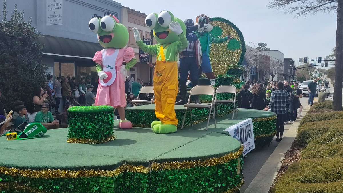 The 9th annual Shamrock Parade sponsored by Ohara's Restaurant &amp; the <a href="/GoBlowfish/">Blowfish Baseball</a> is well underway on Main Street in <a href="/TownLexingtonSC/">Town of Lexington SC</a>. <a href="/billshanahan24/">Bill Shanahan</a> <a href="/ColaDaily/">Cola Daily</a> <a href="/LCSD_News/">Lexington Sheriff</a>