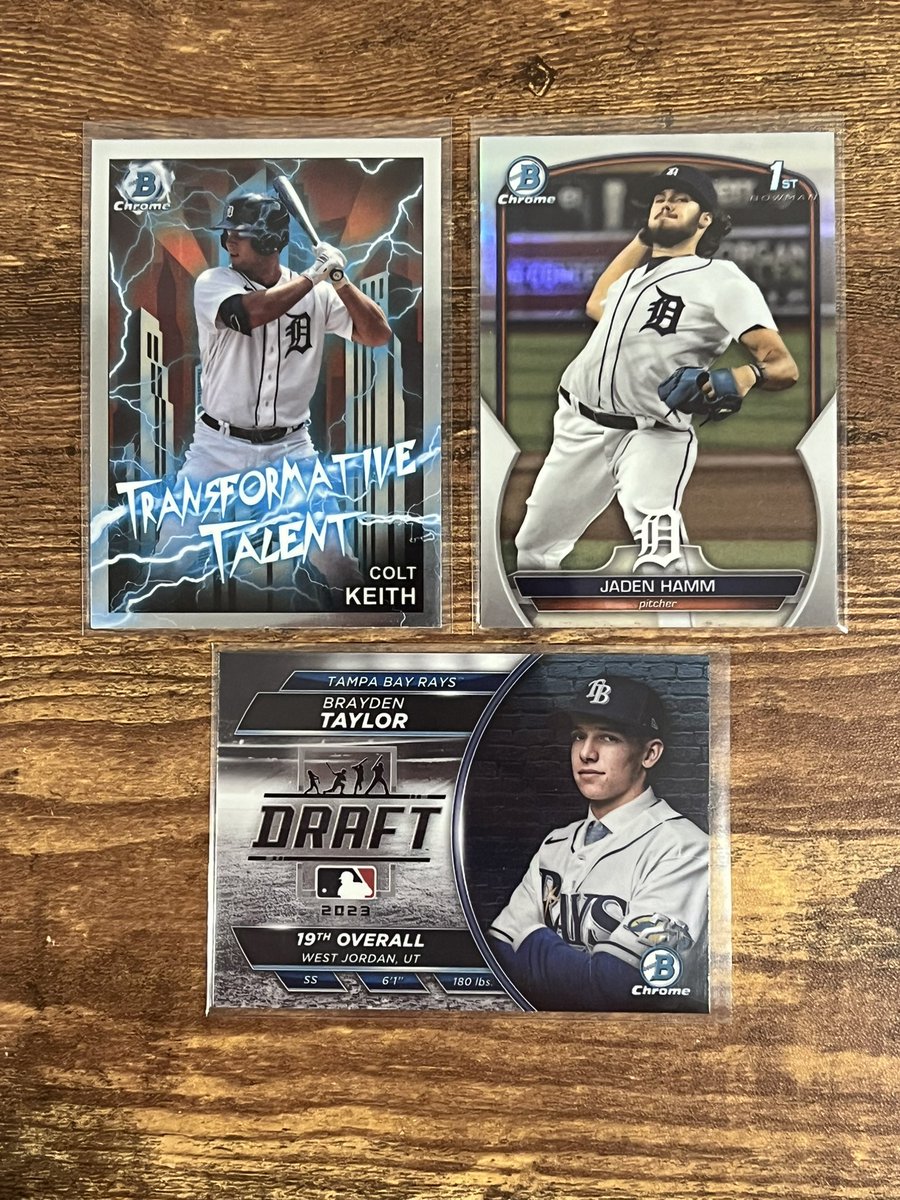 tayxcollects's tweet photo. $2 each!
1sts are refractors
Stack through Sunday 3/17
#TayXStackSale
@CodiDaReposter #TBBCrew https://t.co/7PdTiVt955