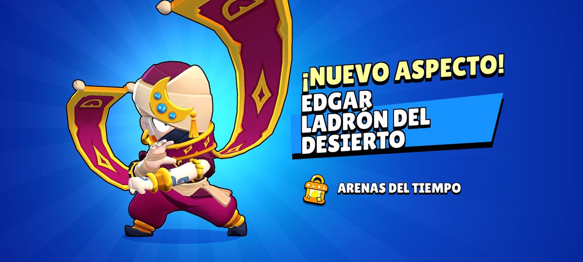 SORTEO DE 3 SKINS DE EDGAR  #ThiefEdgar #BrawlStars

Requisitos
- Seguirme
- Seguir a @InfinitiytX y <a href="/CHUYCMYT/">SIMP DE LA PRINCESA ❤️👑</a>
- Dar RT y MG ❤️

⚠️Puedes etiquetar a tus amigos para que se enteren del sorteo pero no es un requisito.

Los resultados se darán a conocer el Jueves 21 de Marzo ☘️