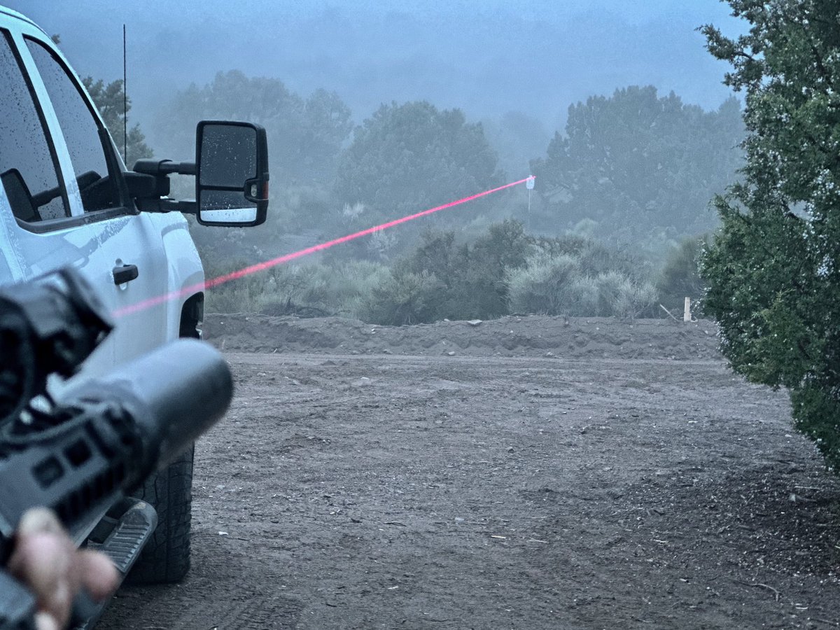 Fun weekend goofing off with night vision &amp; lasers.